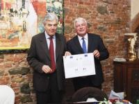 Firma del Patto di Amicizia con i Sindaci Claudio Toni e Jean-François Dardenne