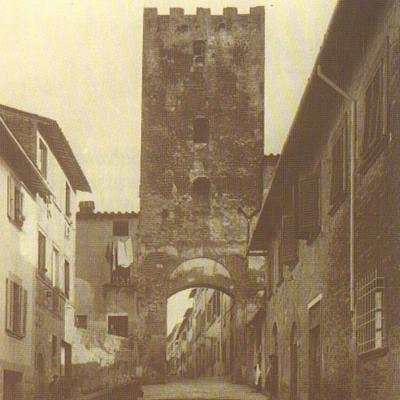Fucecchio - la Torre di Castruccio, distrutta nel 1944
